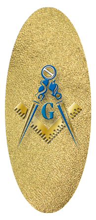 Masonic Lodge Shimmer Gold